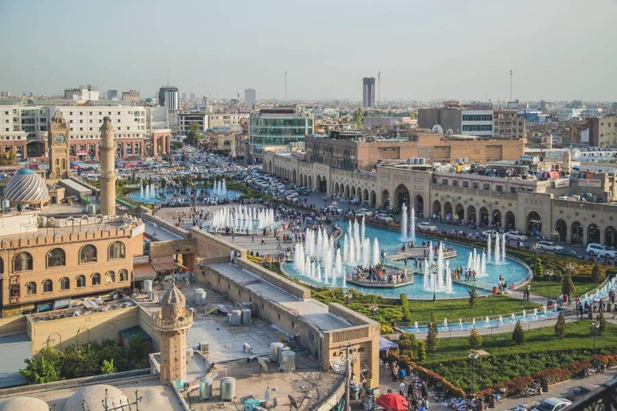 Syros Hotel Erbil City Center Bagian luar foto