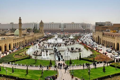 Syros Hotel Erbil City Center Bagian luar foto