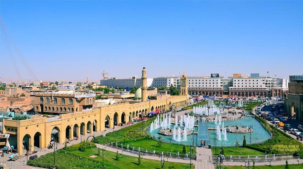 Syros Hotel Erbil City Center Bagian luar foto
