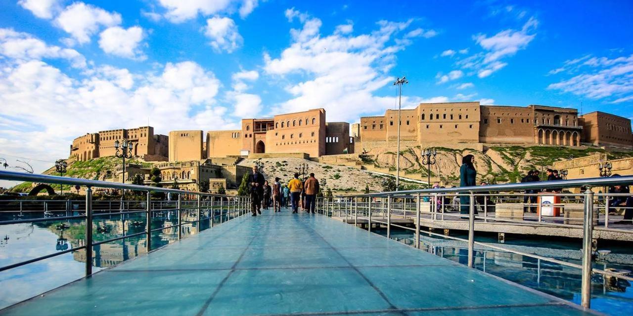 Syros Hotel Erbil City Center Bagian luar foto